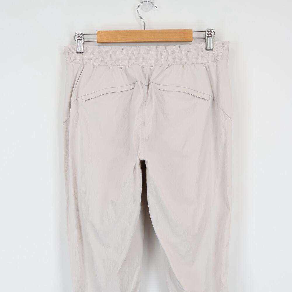 Athleta Trekkie Belted Pant Birch Grey Size 8 - Picture 7 of 8